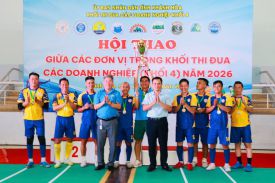 CÔNG TY YẾN SÀO KHÁNH HÒA SÔI NỔI THAM GIA HỘI THAO KHỐI THI ĐUA CÁC DOANH NGHIỆP (KHỐI 4)