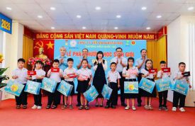 YẾN SÀO KHÁNH HÒA DÀNH GẦN 2,3 TỶ ĐỒNG TIẾP SỨC HỌC SINH TRƯỚC THỀM NĂM HỌC MỚI