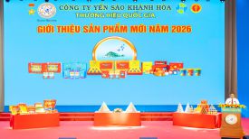 YẾN SÀO KHÁNH HÒA RA MẮT NHIỀU DÒNG SẢN PHẨM MỚI NĂM 2026