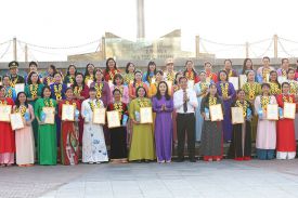  HỘI PHỤ NỮ YẾN SÀO KHÁNH HÒA VINH DỰ ĐƯỢC KHEN THƯỞNG ĐẠT THÀNH TÍCH XUẤT SẮC TRONG PHONG TRÀO THI ĐUA YÊU NƯỚC TỈNH KHÁNH HÒA