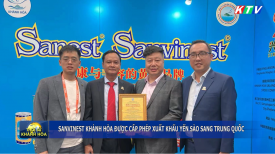 Sanvinest được cấp phép xuất khẩu chính ngạch Trung Quốc