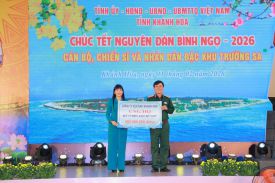 YẾN SÀO KHÁNH HÒA ỦNG HỘ 500 TRIỆU ĐỒNG CHO QUỸ “VÌ BIỂN, ĐẢO VIỆT NAM” TỈNH KHÁNH HÒA