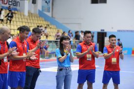 Vòng 6, Giải Futsal HDBank VĐQG: Sanvinest Khánh Hòa giữ điểm trên sân nhà trước Thái Sơn Nam - TP. Hồ Chí Minh (tỷ số 2-2)