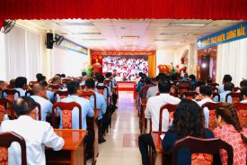 HƠN 1.000 ĐẢNG VIÊN CÔNG TY YẾN SÀO KHÁNH HÒA THAM GIA HỌC TẬP, QUÁN TRIỆT NGHỊ QUYẾT HỘI NGHỊ TRUNG ƯƠNG 3 KHÓA XIV