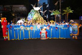 ẤN TƯỢNG XE HOA YẾN SÀO KHÁNH HÒA TẠI LỄ HỘI CARNIVAL
