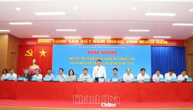 Lãnh đạo UBND tỉnh Khánh Hòa gặp gỡ, đối thoại với đoàn viên, người lao động