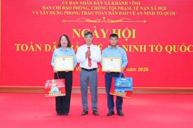 Sanvinest Khánh Hòa hưởng ứng Ngày hội Toàn dân bảo vệ an ninh Tổ quốc