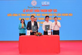 YẾN SÀO KHÁNH HÒA KÝ KẾT HỢP TÁC CHIẾN LƯỢC VỚI ĐẠI HỌC KINH TẾ TP. HỒ CHÍ MINH