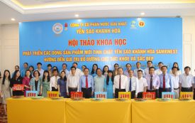 Hội thảo khoa học về phát triển các dòng sản phẩm tinh chất yến sào Khánh Hòa Sanvinest