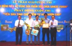 Trao giải cuộc thi “Sôi động mùa hè cùng sản phẩm sữa chua Sanest Foods”