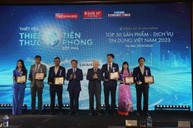 Sanvinest Khánh Hòa được vinh danh Top 50 sản phẩm Tin dùng Việt Nam 2023