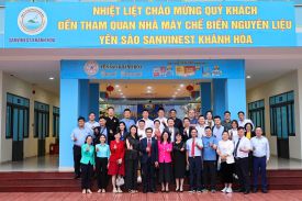 Yến sào Khánh Hòa đón tiếp Tổng Lãnh sự quán Trung Quốc và doanh nghiệp Trung Quốc đến tham quan, hợp tác xuất khẩu