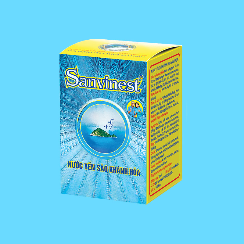 Nước Yến sào Sanvinest Khánh Hòa dành cho người cao tuổi lọ 70ml - S205