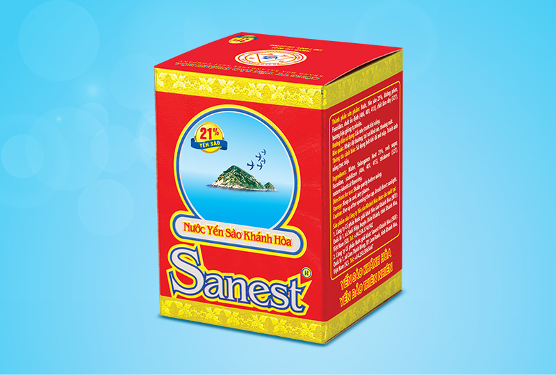 Nước Yến sào Khánh Hòa Sanest hộp 1 lọ 70ml - S002