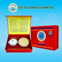 Hộp quà tặng Yến sào Sanvinest Khánh Hòa chính hiệu tinh chế 50g - Q550