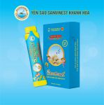 Tinh chất Yến sào Khánh Hòa Sanvinest dành cho cho trẻ em - Hộp 5 túi 20ml